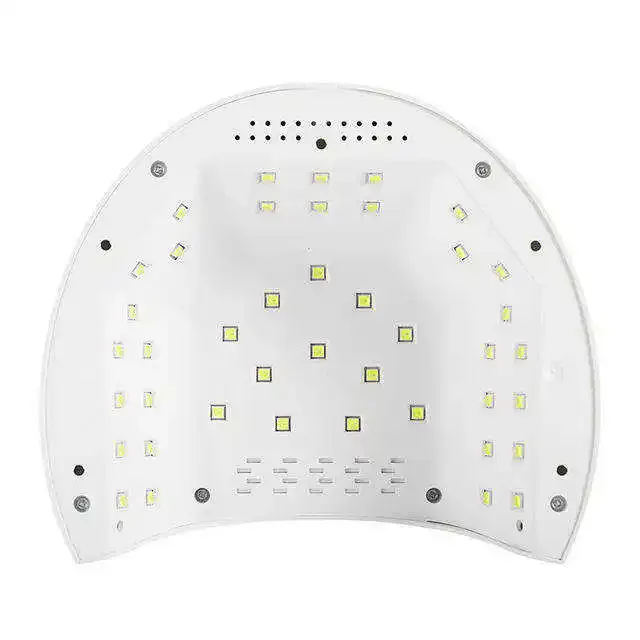 Lampa do paznokci 80W 2w1, 42 diody LED, lampa UV do utwardzania wszystkich lakierów żelowych z czujnikiem ruchu, narzędzie do manicure i pedicure, do salonu.