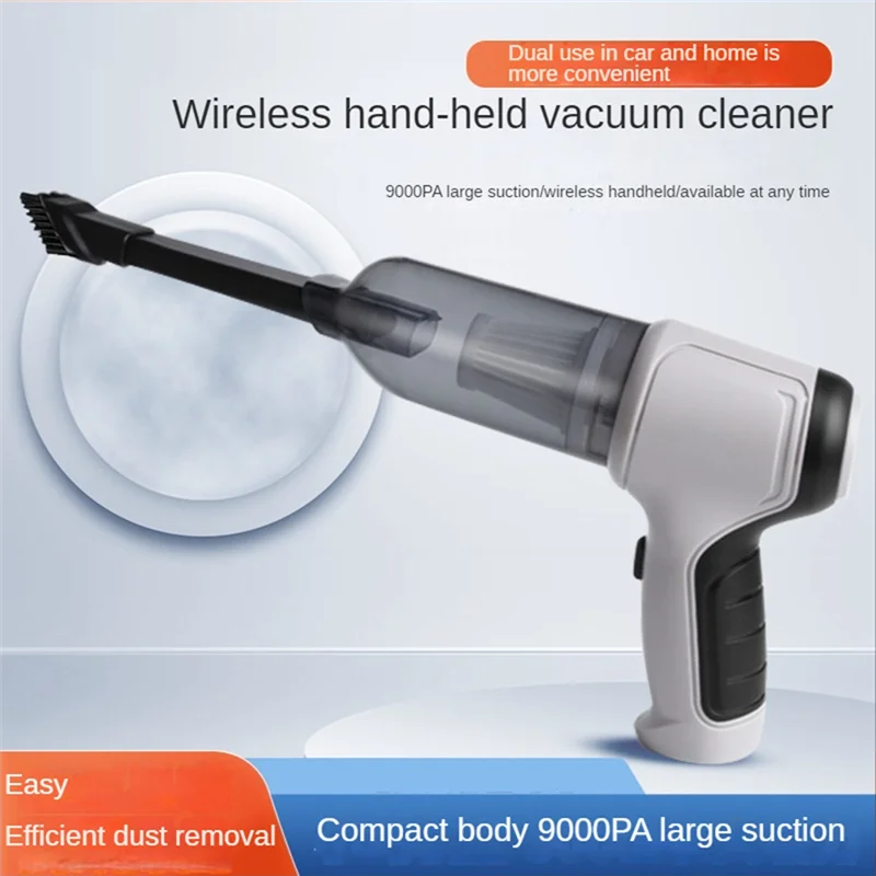 

120W 9000Pa Super Powerful Wireless Blow and Suck Dual-Purpose Handheld Household Portable Car Keyboard Vacuum