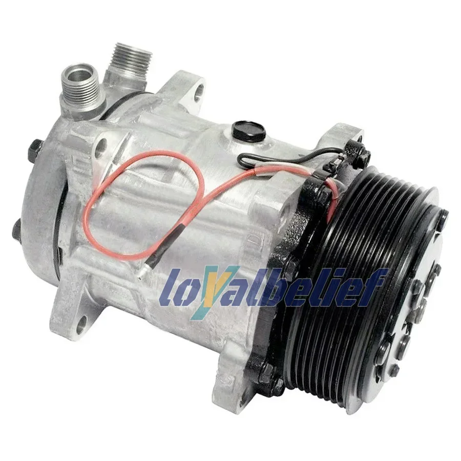 

Auto AC Compressor SD508 508 Sanden Style 12V / 24V 955019 204867 5512615 6512615 7512615 967070 2006629 2010075 2010188 638565
