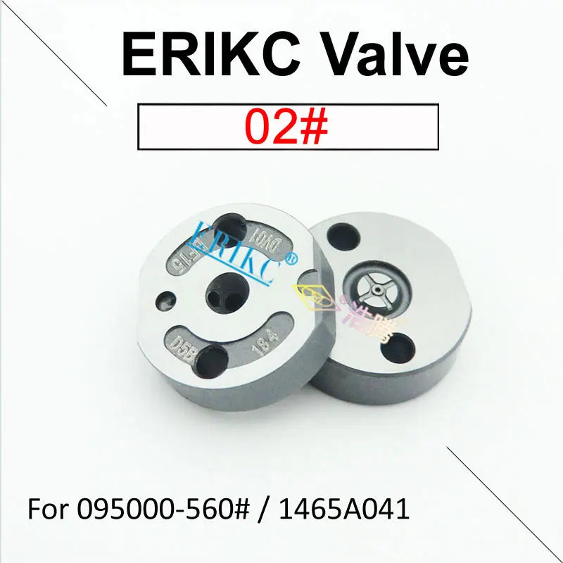 ERIKC injector control valve plate 02# suits injector 095000-5600  (1465A041) for Mitsubishi L200 4D56