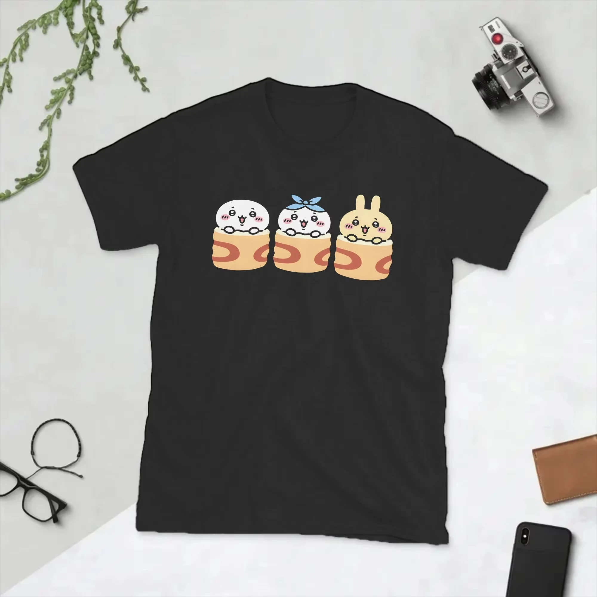 T-Shirts - Kawaii Chiikawa Graphic Tee Unisex Hachiware