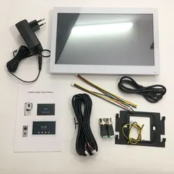 Intercomunicador de vídeo inalámbrico con WiFi, sistema de Control de acceso RFID, 2V1/1V3, LCD, 1080P, 10 pulgadas, aplicación TUYA Smart Home