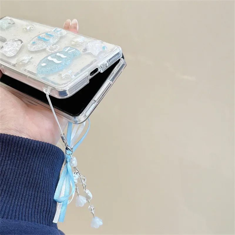 サムスンギャラクシーZフリップ6 5 4 zフォールド6 5 4 zflip4 zflip5 zflip6用の3Dシェル電話ケース,保護バックカバー