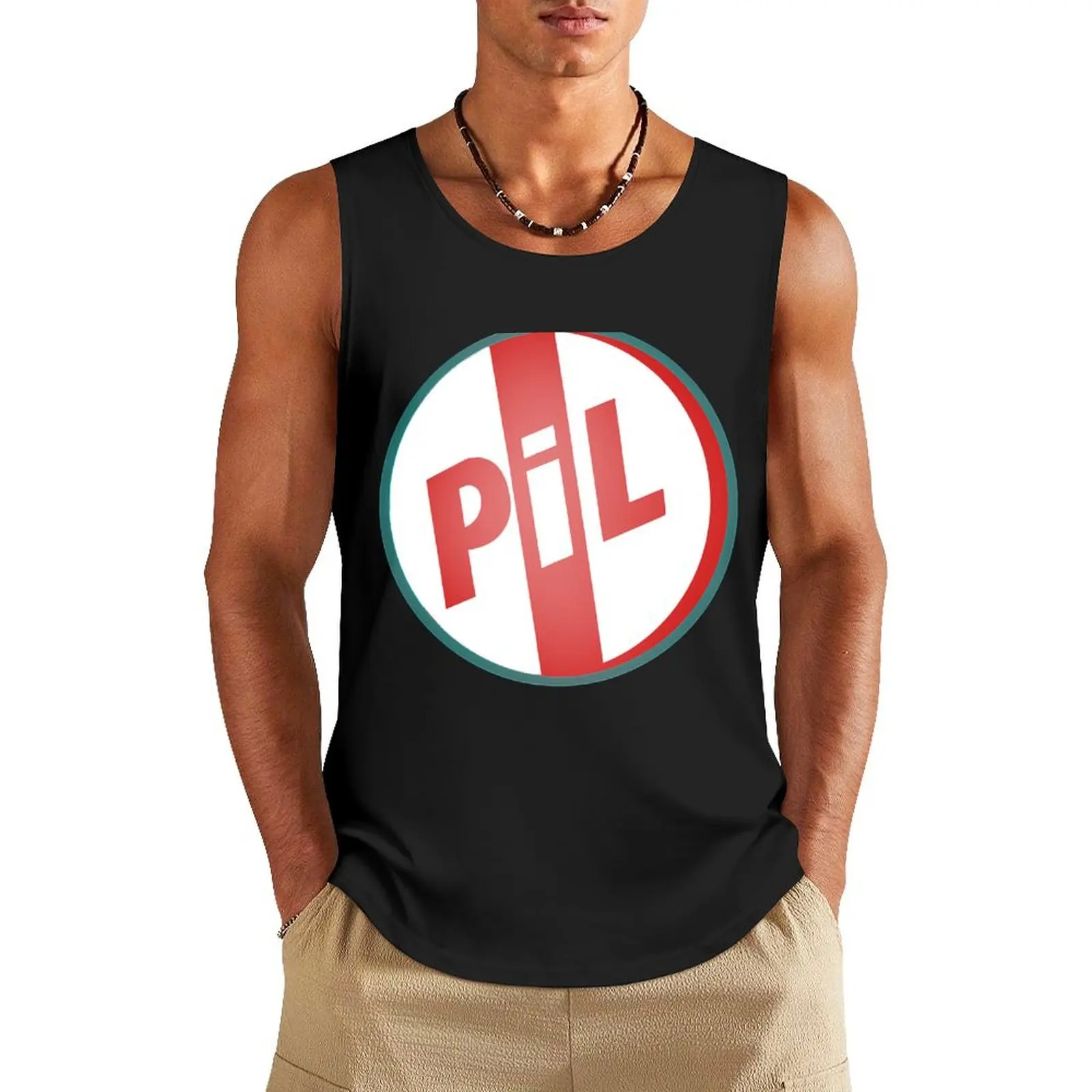 Public Image For Fans Tank Top plain t-shirt Men's t shirt