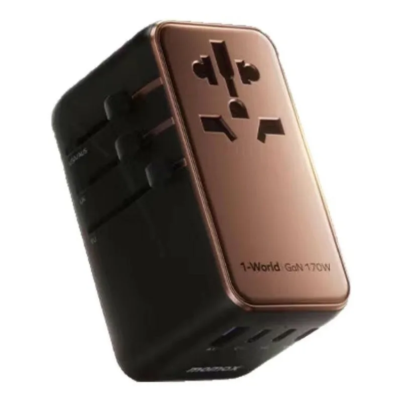 

GaN 170W converter plug global universal British standard, European and American converter universal socket
