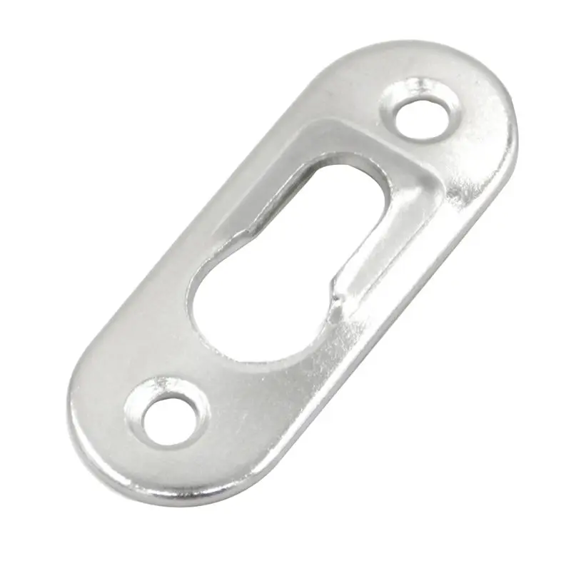 AC62-50Pcs Picture Hangers 42Mm X 16Mm Metal Keyhole Hanger Fasteners For Picture Photo Frame Furnniture Cabinet Kit