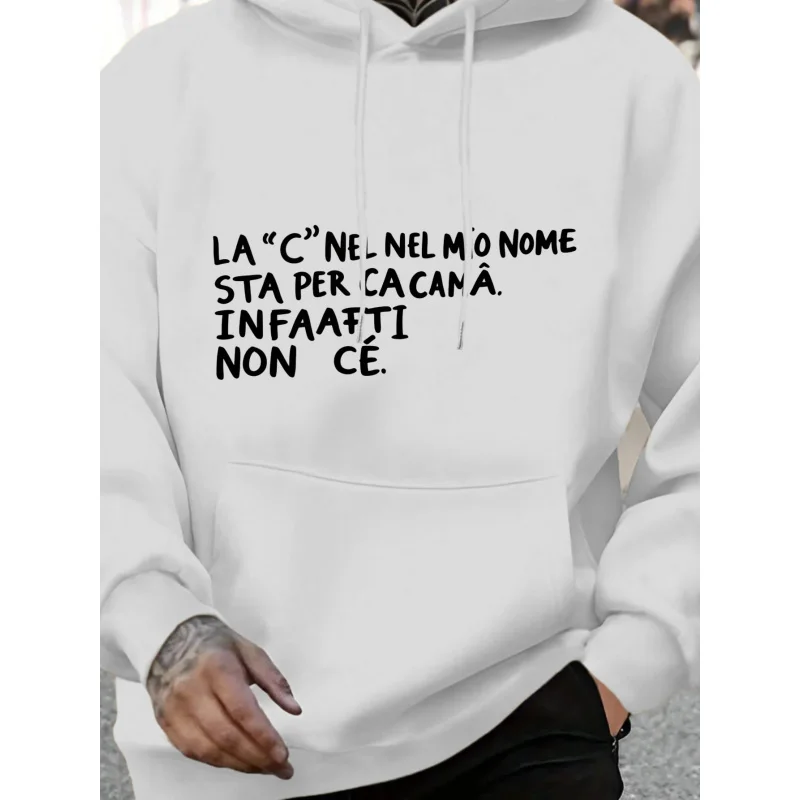 Men's Hoodie White … - image