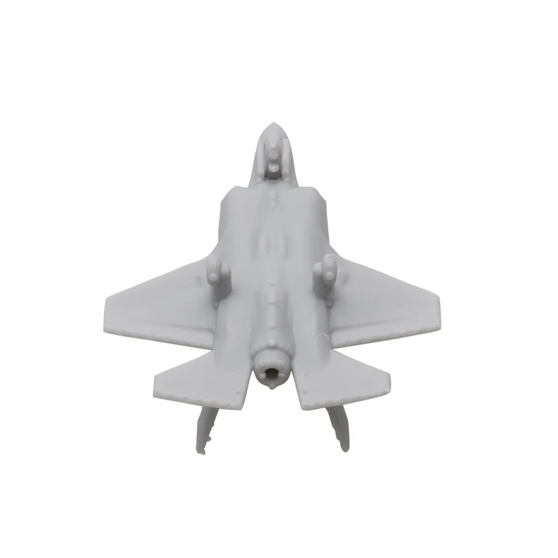 10 szt. 1/2000 700 400 w skali 350 miniaturowe F-35A Model samolotu do Stealth symulacji myśliwiec z zestaw do lądowania zabawkami