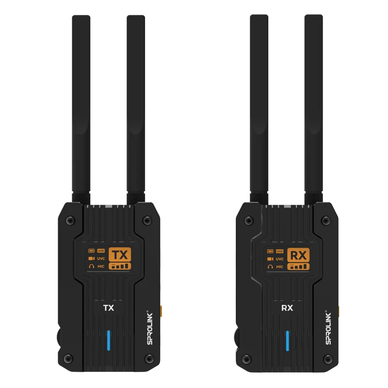 

SPROLINK Airlink 4K Wireless Video Transmission System UVC+HDMI-compatible 2.4G/4.8G Switching Transmission Transmitter Receiver