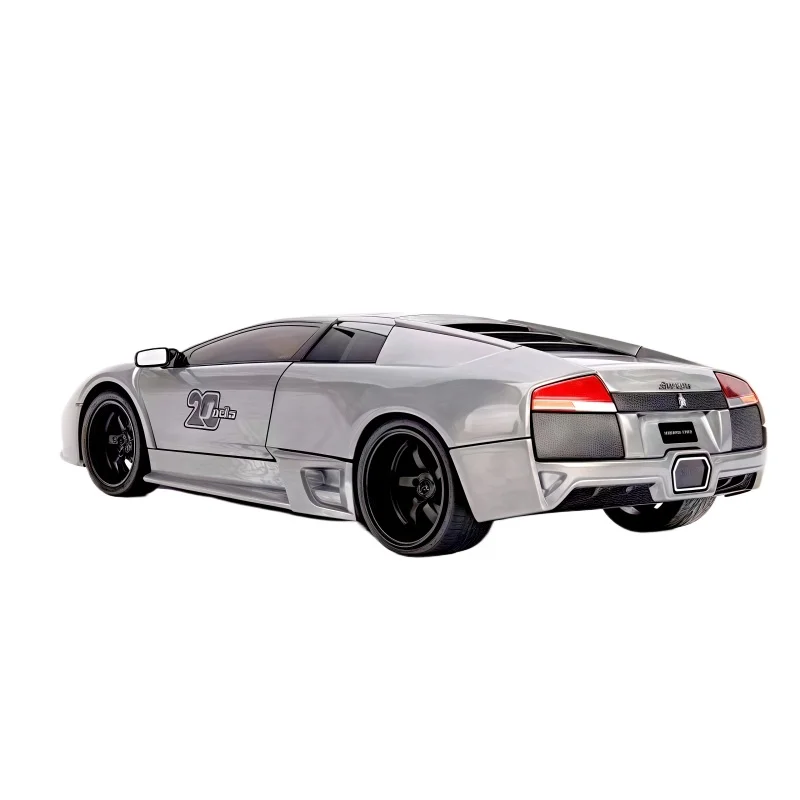 JADA 1/24 Lamborghini édition 20e anniversaire avec plaque d'argent - un cadeau de voiture de collection extrêmement précieux