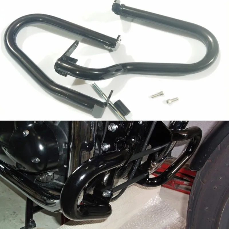 

Engine Crash Guard Bars Protectors for Honda Rebel 1100 DCT CM1100 CMX1100 2021 2022 2023 2024 2025 2026 Glossy / Matte Black