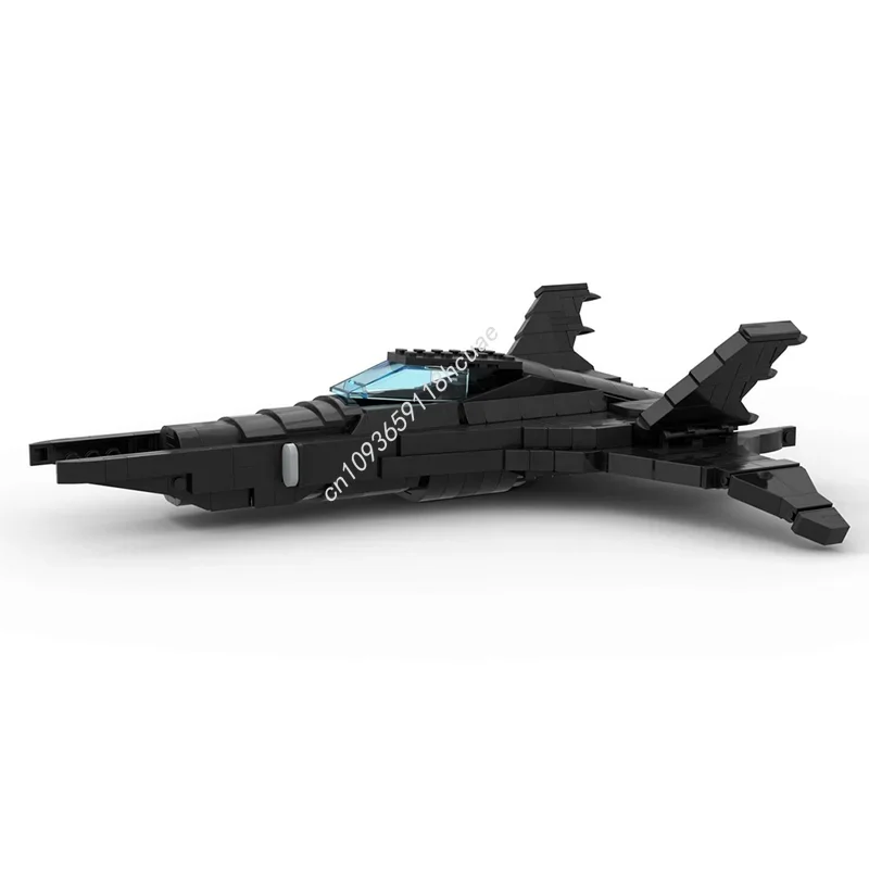 595pcs MOC Arkham Asylum Batwing Super Heroes DCD Model Christmas Gift Building Blocks DIY Creative Idea Education Toy Kids
