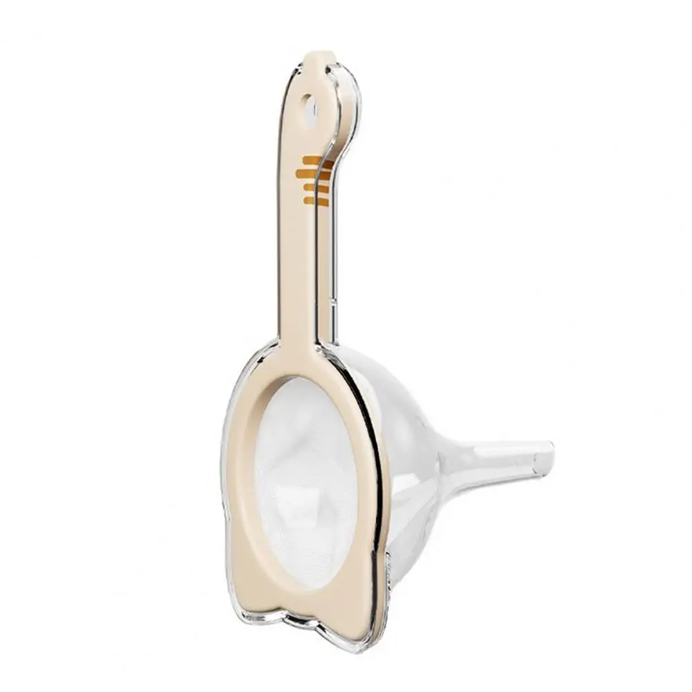 

Multifunctional Oil Pouring Tool Detachable Filter Funnel Strainer Set for Oil Juice Tea Wide Mouth Kitchen Helper with for Home