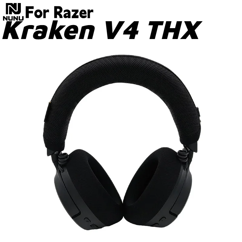 NUNU Comfortable Zipper head beam protective cover For Razer Kraken V4 THX Headphones Head Beam Sleeve Cover