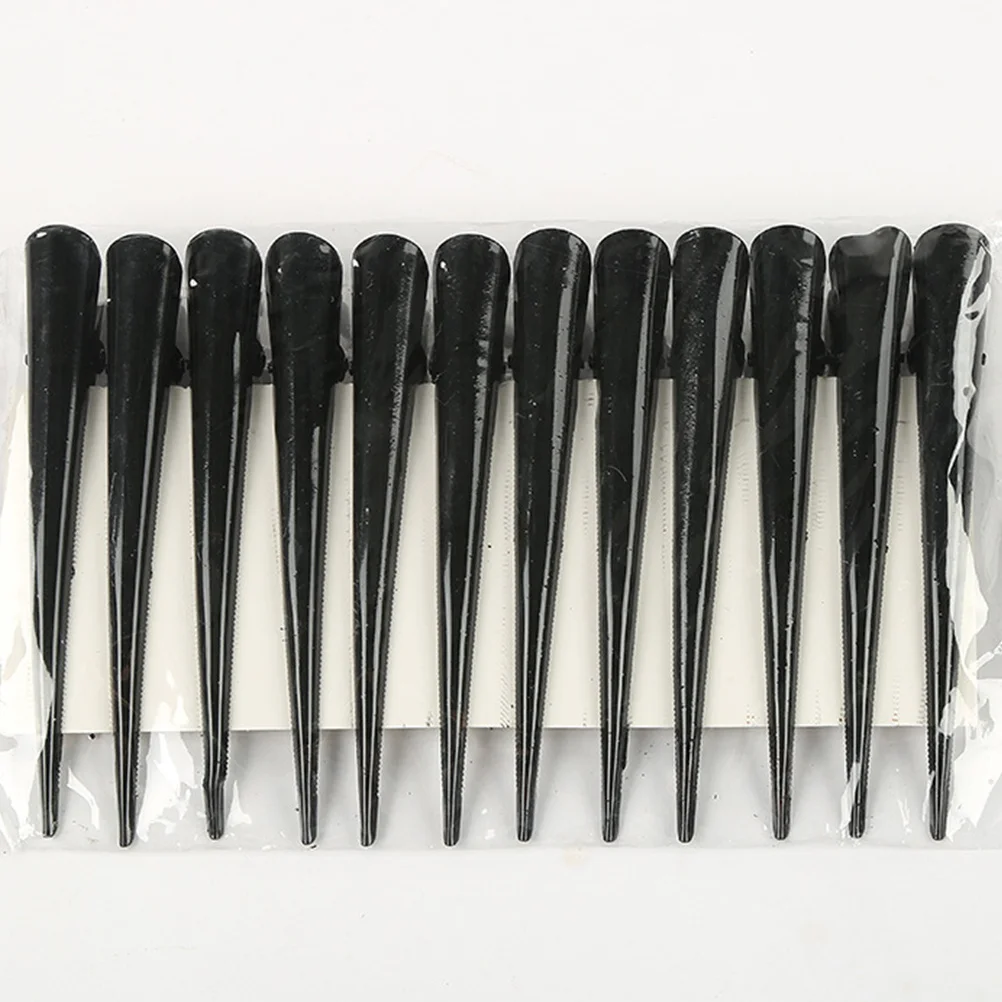 

8Pcs Metal Hair Clips Duckbill Seamless Hair Section Clips Salon Styling Blow Dry Coloring Curling Straightening