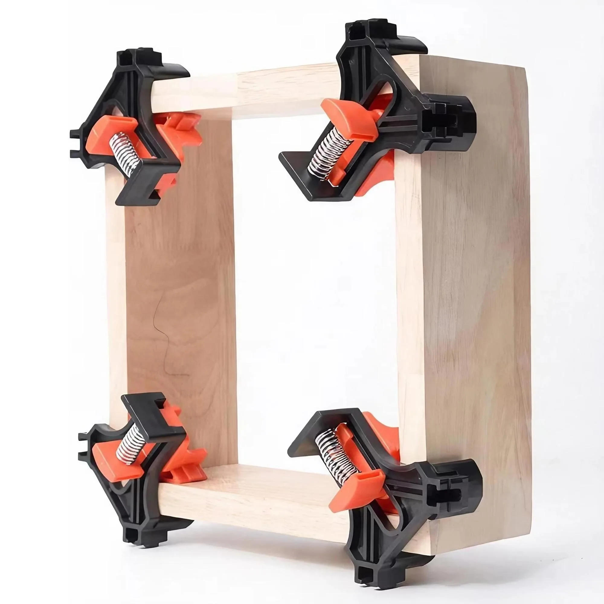 Woodworking Right Angle Clamps - Premium Tools for Accurate 90° Frame, Aquarium, Cabinet Assembly, 1PC/4PCS