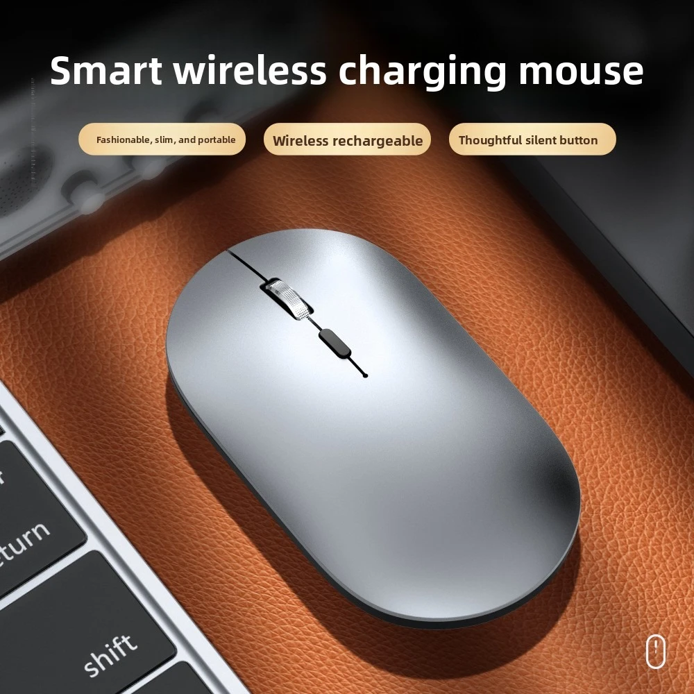 

Mouse sem fio 2.4G+bluetooth pc accessories souris sans fil gaming ergonomico myszka bezprzewodowa raton Rechargeable laptop