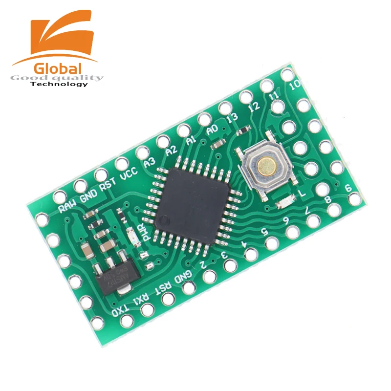 1 قطعة LGT8F328P-LQFP32 MiniEVB يحل محل Pro Mini ATMEGA328P متوافق تمامًا