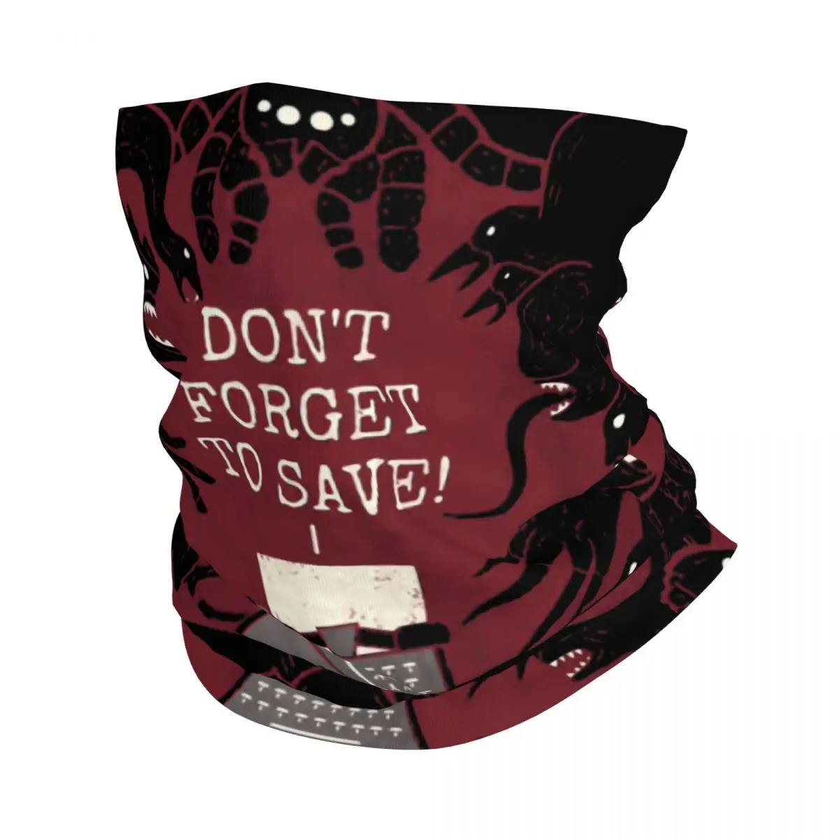 Don't Forget Bandana Neck Gaiter Printed Motocross R-Resident Evil Game Face Scarf Balaclava Hiking Unisex Adult Winter