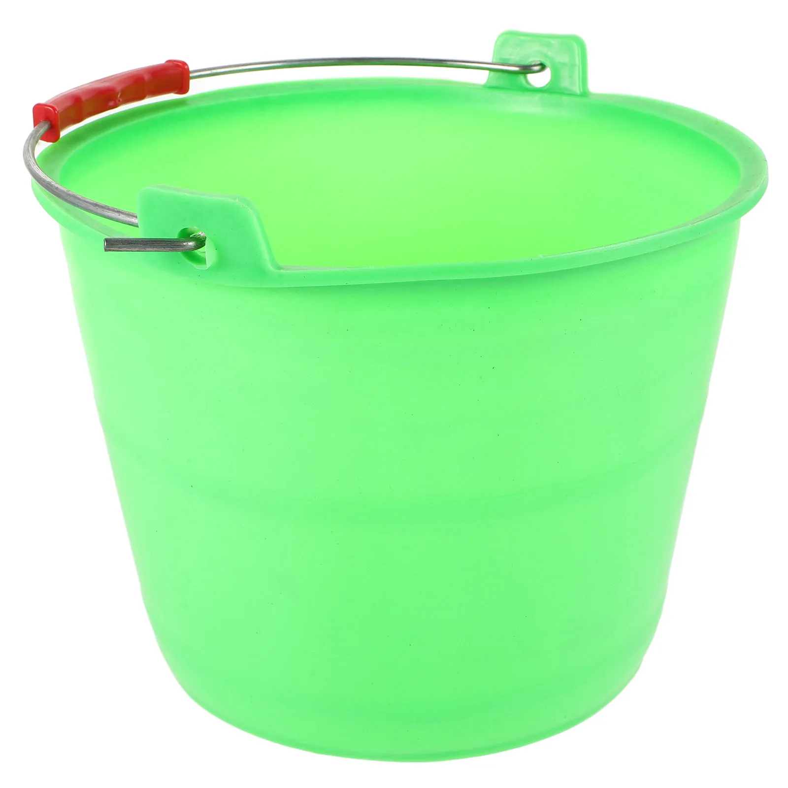 

Heavy Duty Bucket Construction Site PP Plastic Cement Mixing Storage Wear Resistant Feed Holder Trash Bin Safe Handle