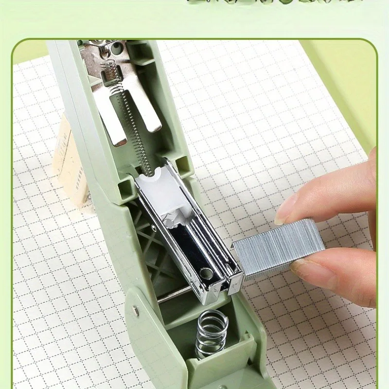 Robuster, um 360 Grad drehbarer, verstellbarer Multi-Winkel-Hefter für Büro, Schule, Zuhause, hohe Kapazität, Hefter für Buchbindung