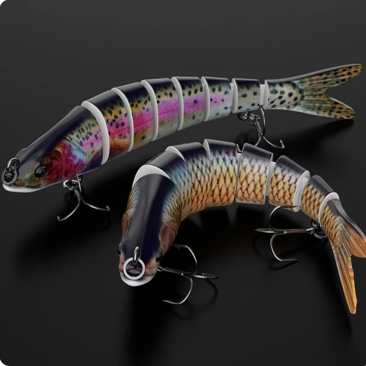 Loach luya bait bionico esca finta speciale basso pesce nero