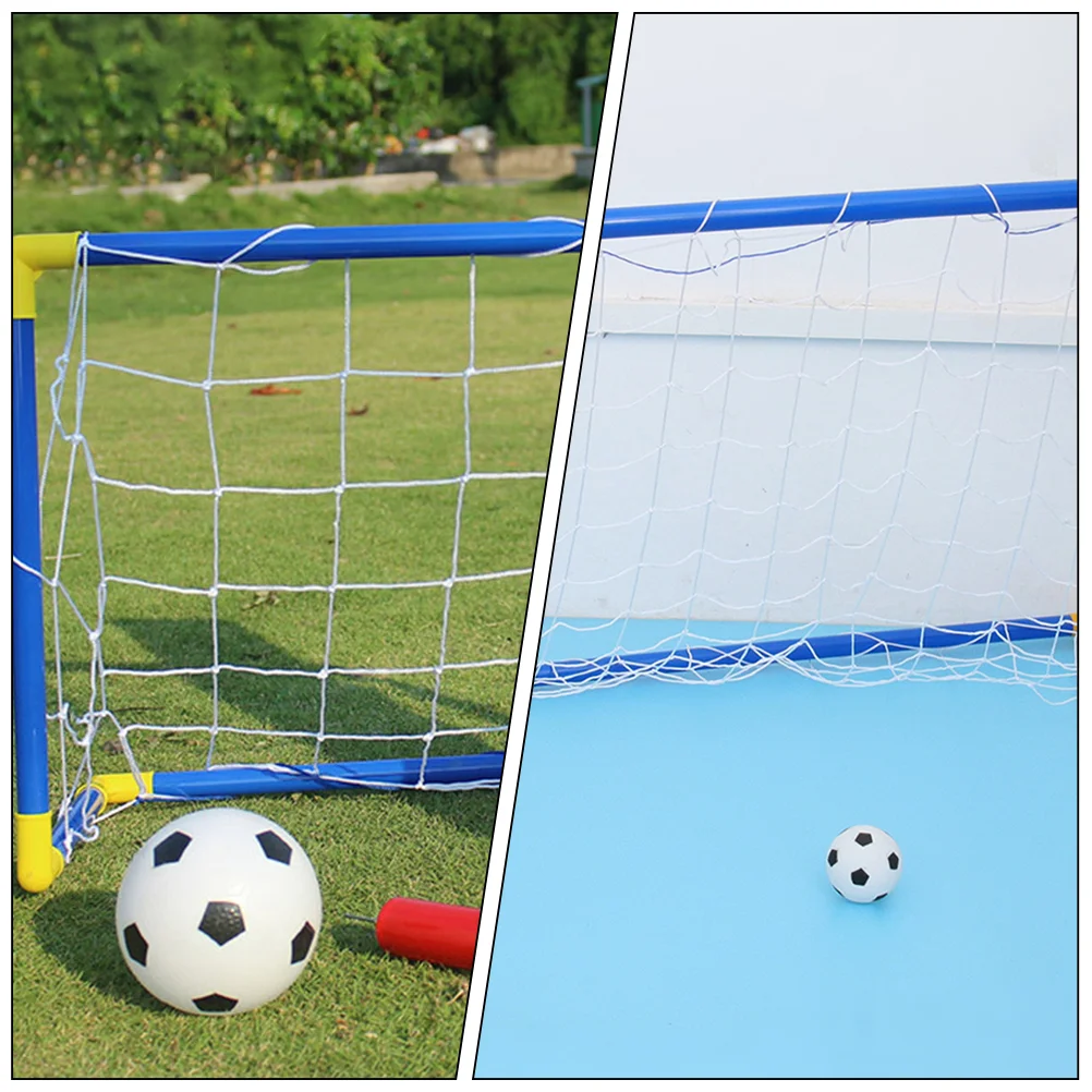 Portería de fútbol para niños, marco de red plegable, juguetes deportivos para interiores y exteriores, Mini Puerta de plástico portátil