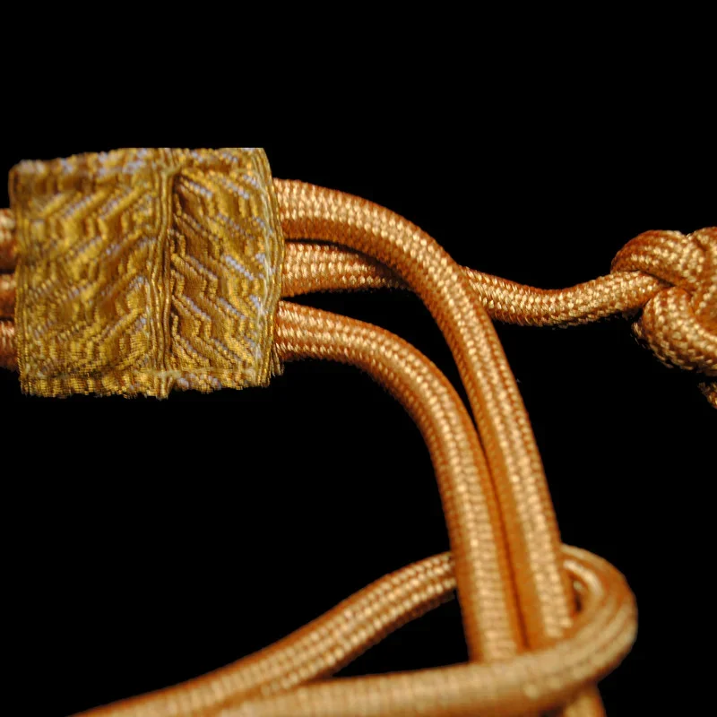 Army Shoulder Aiguillette Golden Wire Cord Aguillette Aiglet Aglet Honor Guard Art Troupe Officer Soldier Costume Accessories