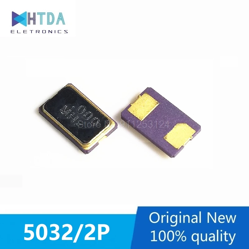 10pcs/lot 5032 24.576MHz 20ppm 20Pf 2P SMD Quartz Crystal Resonator Passive Oscillator In Stock