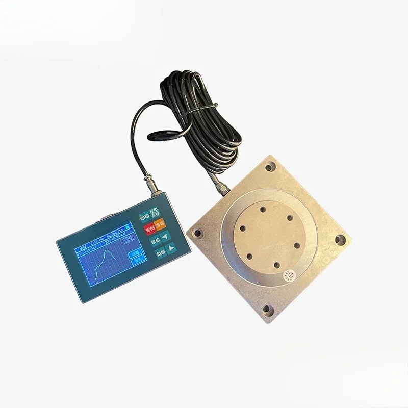 LD high precision digital pressure meter 0-50KN/5 tons flat plate pressure calibrator digital push-pull force meter