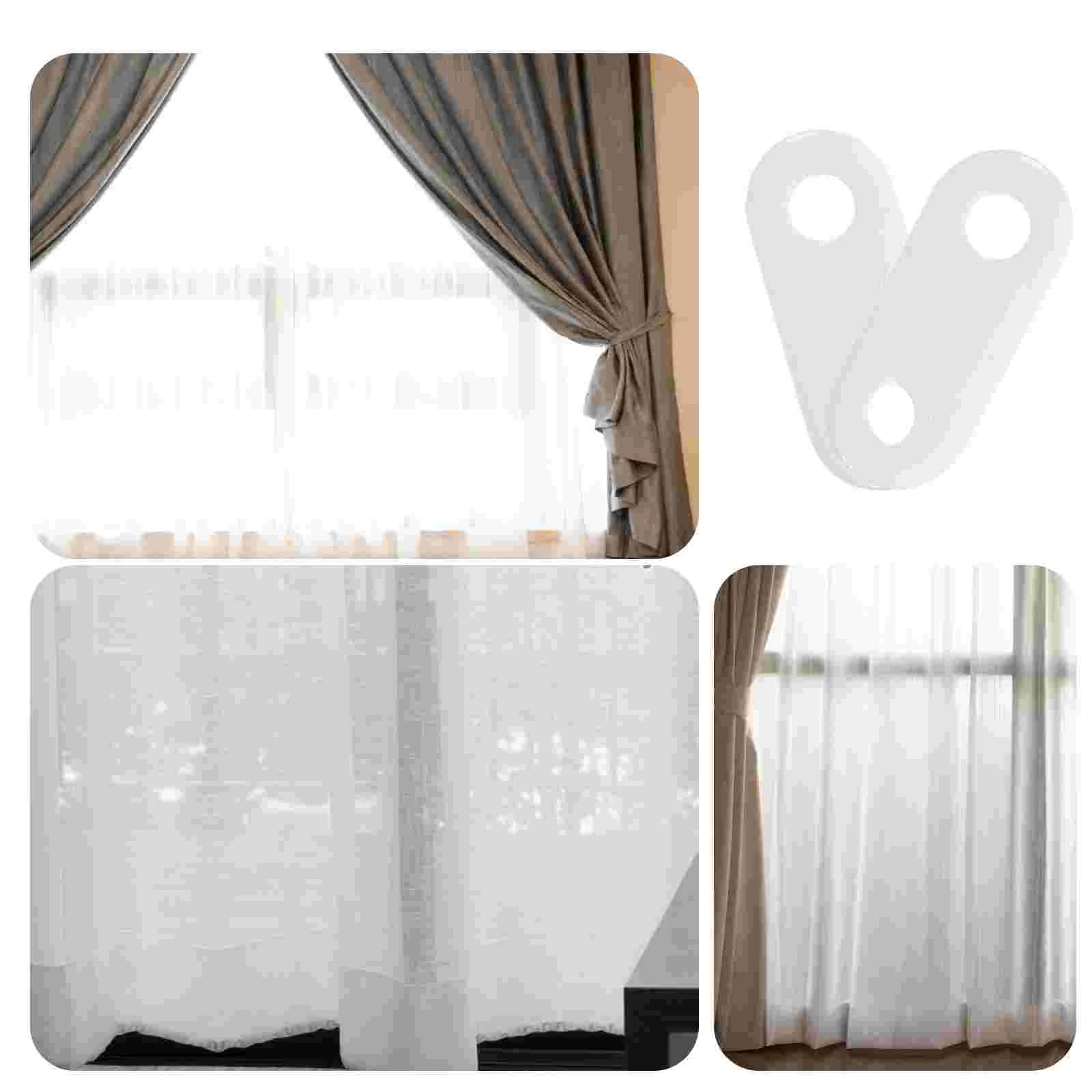 12 Pcs Curtain Supplies Shutter Pendant during Outdoor for Wind Iron Window Coverings