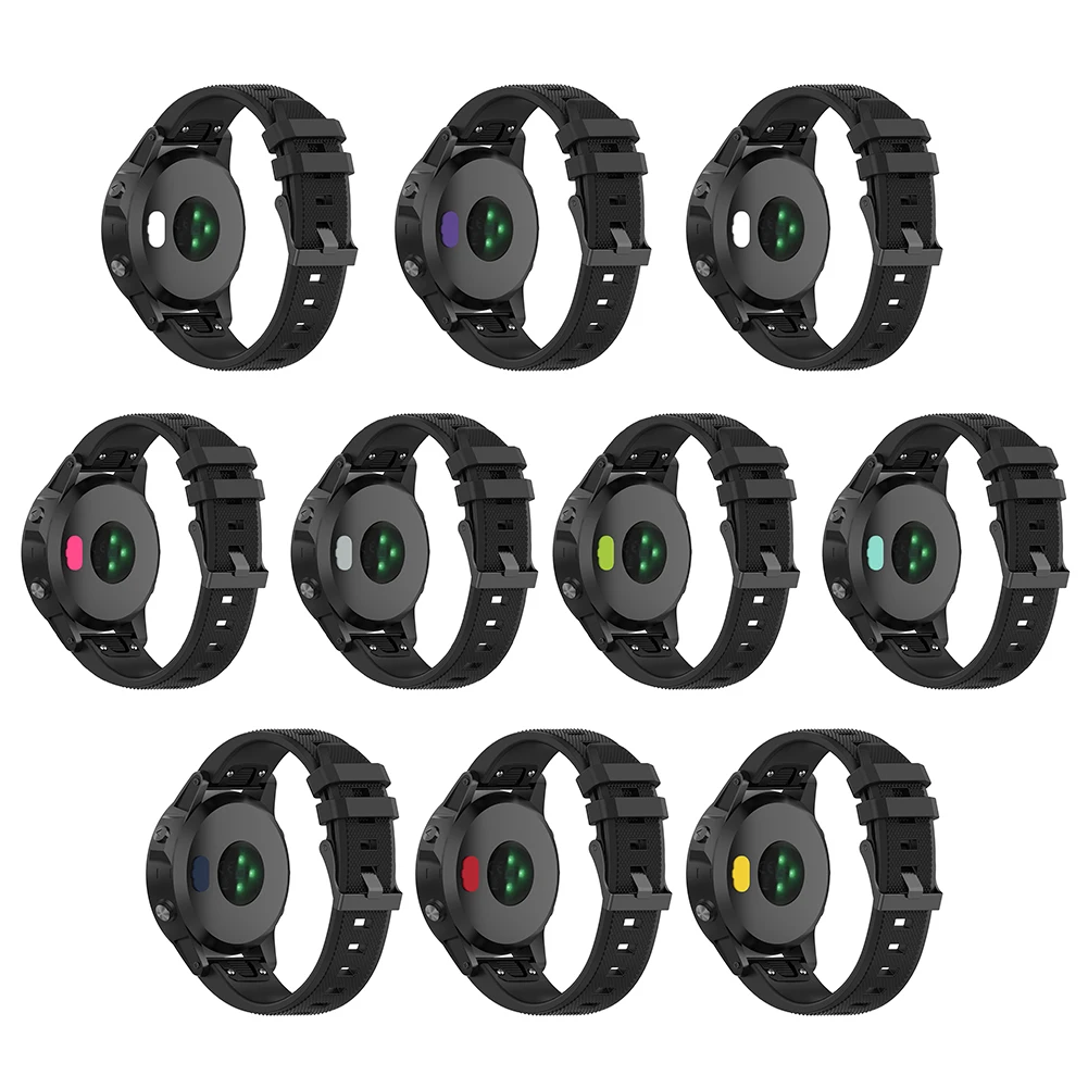 10 Uds cubierta antipolvo tapa protectora de cargador de silicona cubierta de puerto de carga antipolvo accesorios de reloj para Garmin Fenix 7 7s 7x 6 5 5x