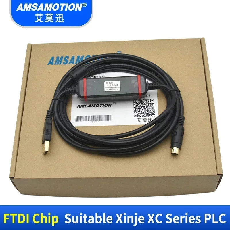 USB-XC مناسبة Xinje XC1 XC2 XC3 XC5 XD XE PLC كابل برجمة USB كابل الاتصالات دعم WIN7