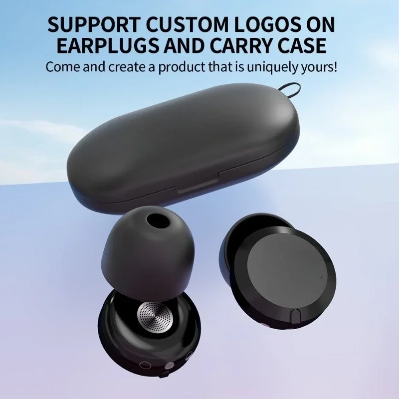 3 Levels Adjustable Protective Earplugs Noise Reduction Sound Insulation Fit Small Ear Canal for Quiet Scenarios