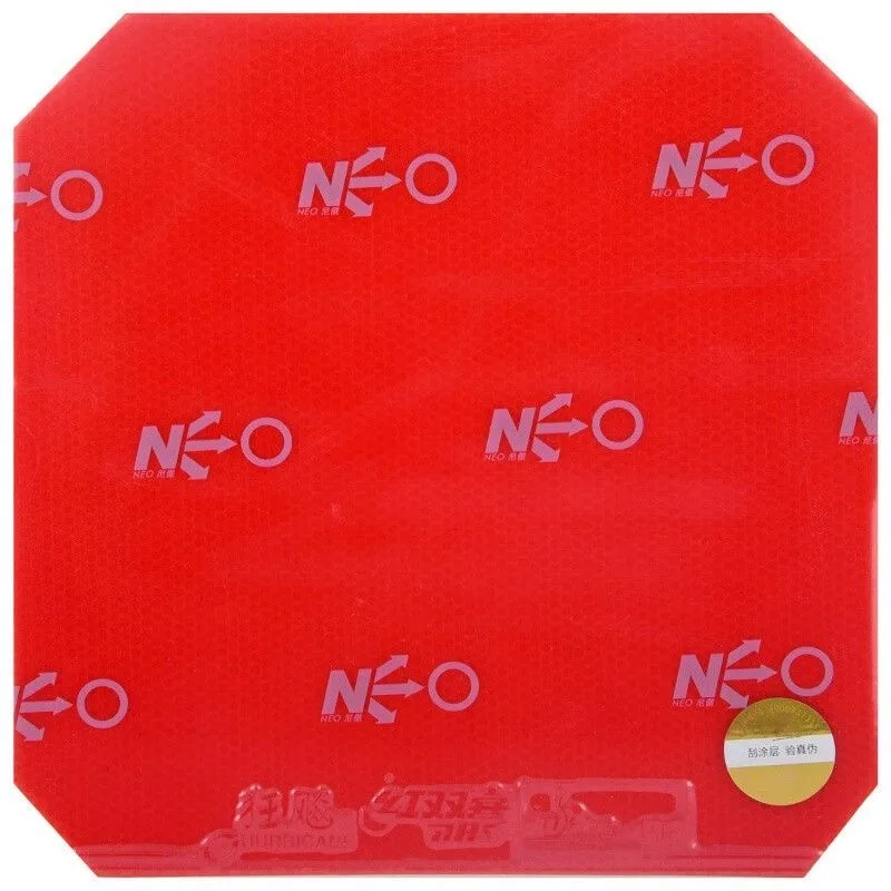 DHS Hurricane 3 NEO 37 Grad weiches Tischtennis-Gummi Original DHS Hurricane 3 37 ° Neo Soft Provincial Ping-Pong-Schwamm – Detail 9