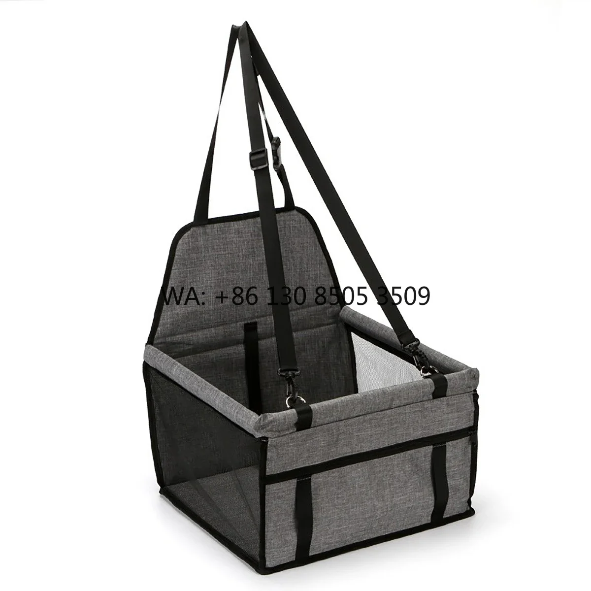 

Wholesale Waterproof All-Season Breathable Side Mesh Oxford Cloth Pet Cat Dog Car Seat Hanging Mesh Bag