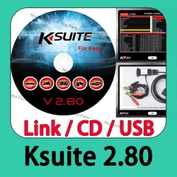 KESS v2 software Ksuite 2.80 ECU chip programming tool repair car 2.80 Ksuite Diagnostic tools tuning auto ecu Equipment new vci