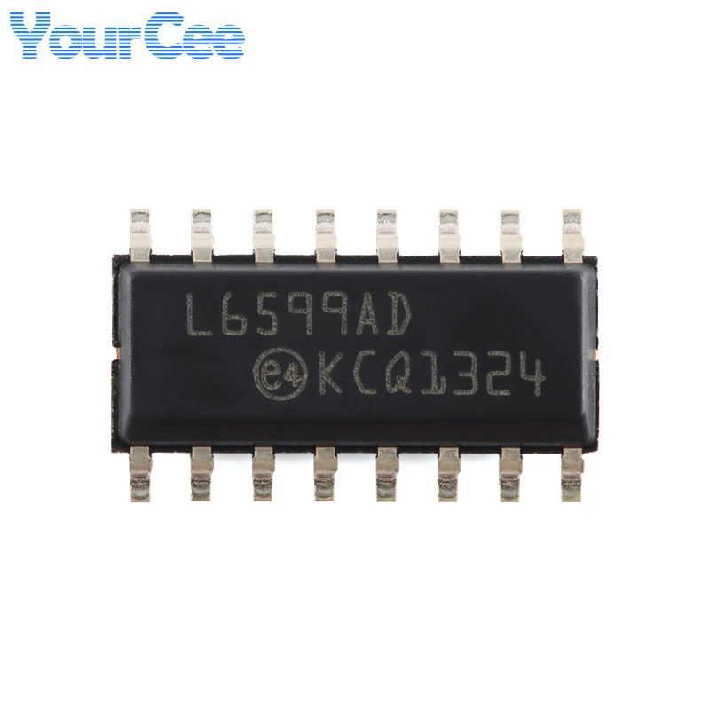 2Pcs L6599ADTR L6599AD  L6599 SOP-16 Improved High Voltage Resonance Controller Chip