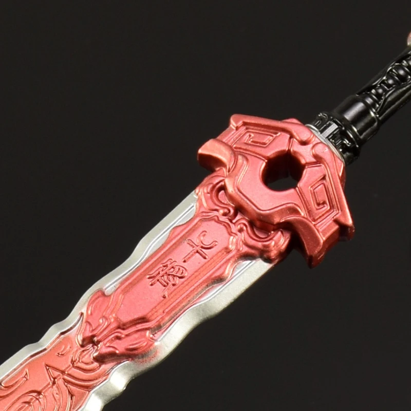 20cm/7.87in The Legend of Qin Tian Chi Dry General Sword Peripheral Weapon Models Anime Sword Metal Craft Ornaments Boy Toy Gift