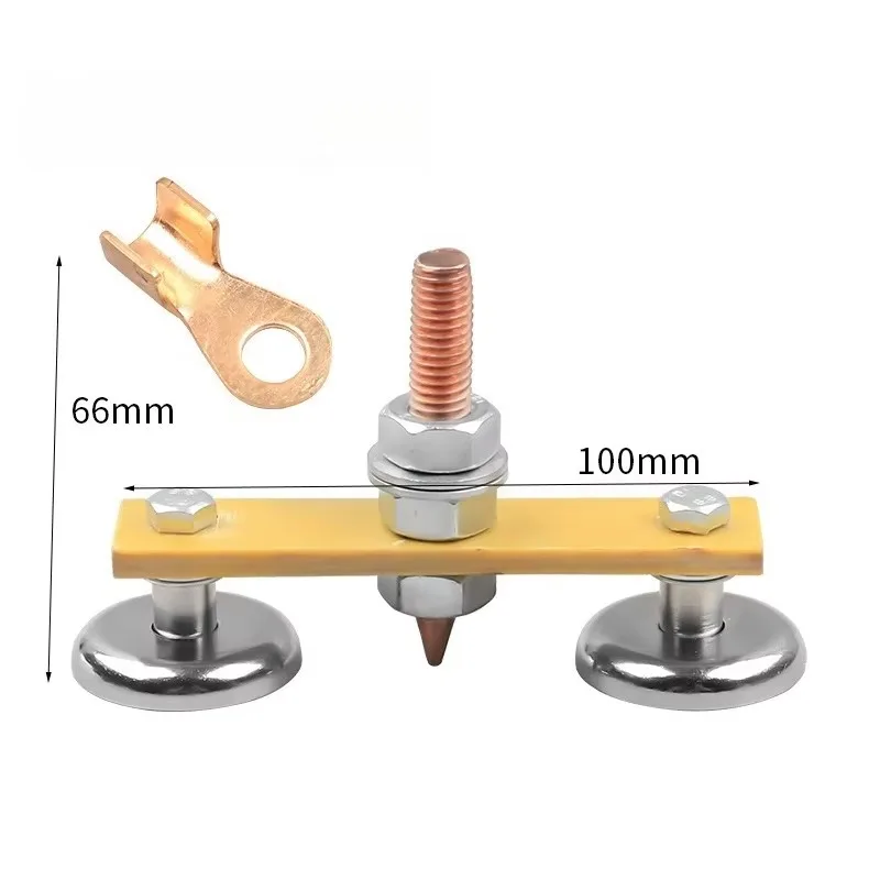 

Uiz 1PCS Strong Sheet Metal Repair Machine Ground Wire Holder for Welding Machine Welding Magnet Ground Clamp Magnetic Welder To