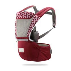 Hohe Qualität Baby Carrier Atmungsaktive Baby Rucksack Bebe Kangaroo Infant Hipseat Gürtel Ergonomische Baby Sling Infant Kid Wrap