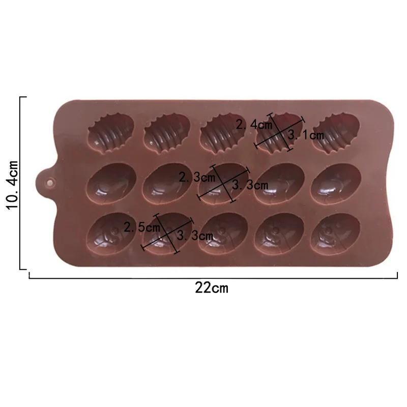 Easter Eggs Silicone Molds Candy Chocolate Mold Baking Pastry and Pastry Accessories Tools Cookie 3d Bakeware Kitchen Dining Bar