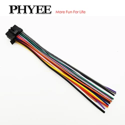 Radio Wiring Harness 16 Pin Wiring Cable Plug and Play for Pioneer Car Stereo Aftermarket Head Unit Wire