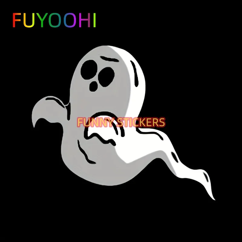 

FUYOOHI Halloween Funny Little Ghost Car Decor Sticker