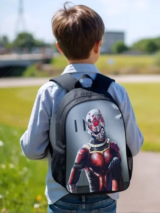 

Ant-Man Graphic Lightweight Backpack,Unisex Boy Girl Casual Fashion Bookbag Trendy Knapsack for School