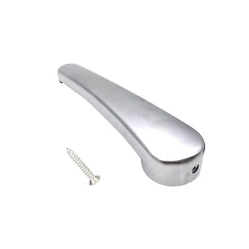RV Toilet Door Handle Silver Rv Door Handle Replacement Parts For Elddis Compass Bailey Hymer Motorhome Caravan Rv Accessories