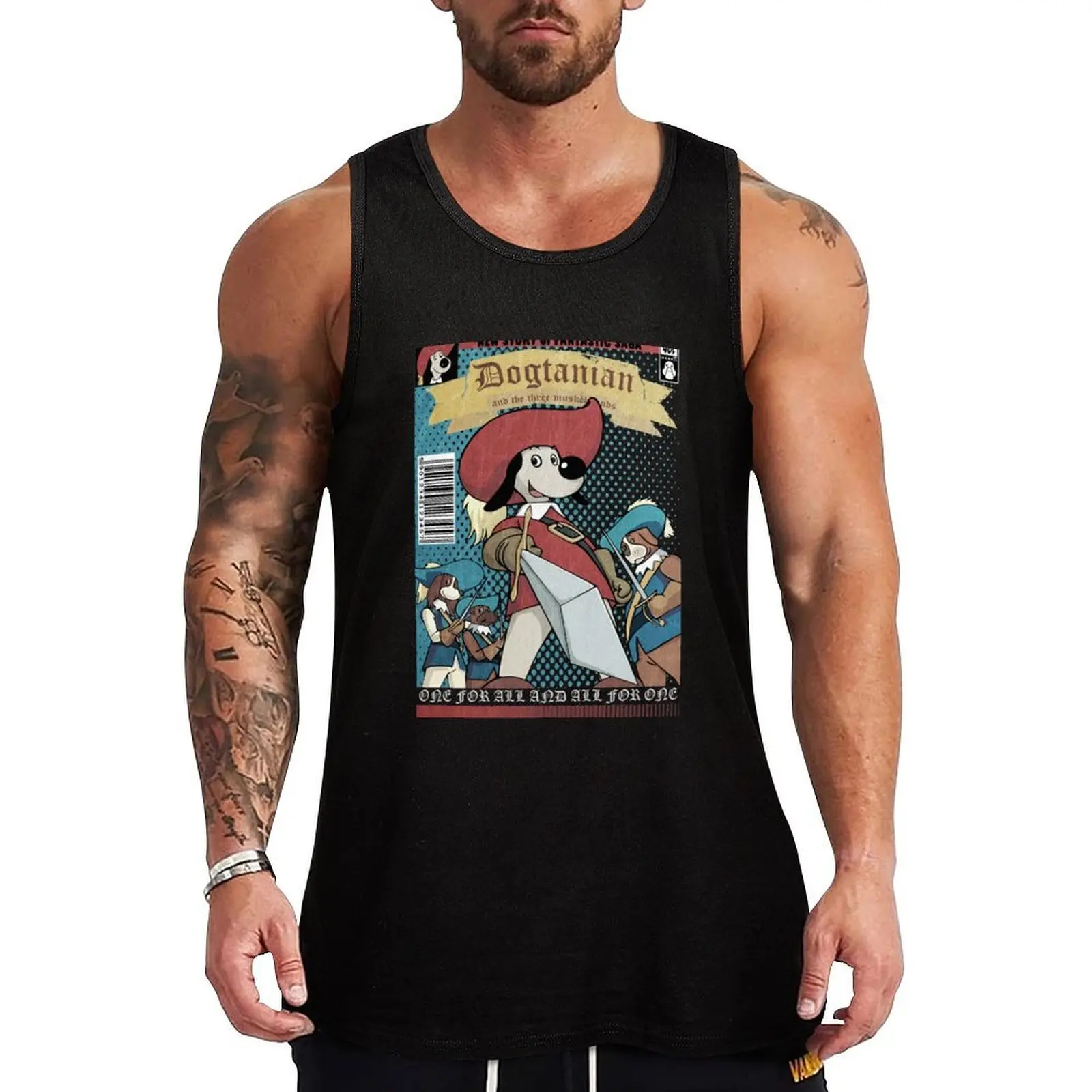 

Dogtanian Tank Top Solid Tone Tank Top Simple Casual Everyday Wear