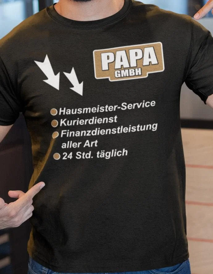 Papa T Shirt Gmbh Lustig Geschenkidee Für