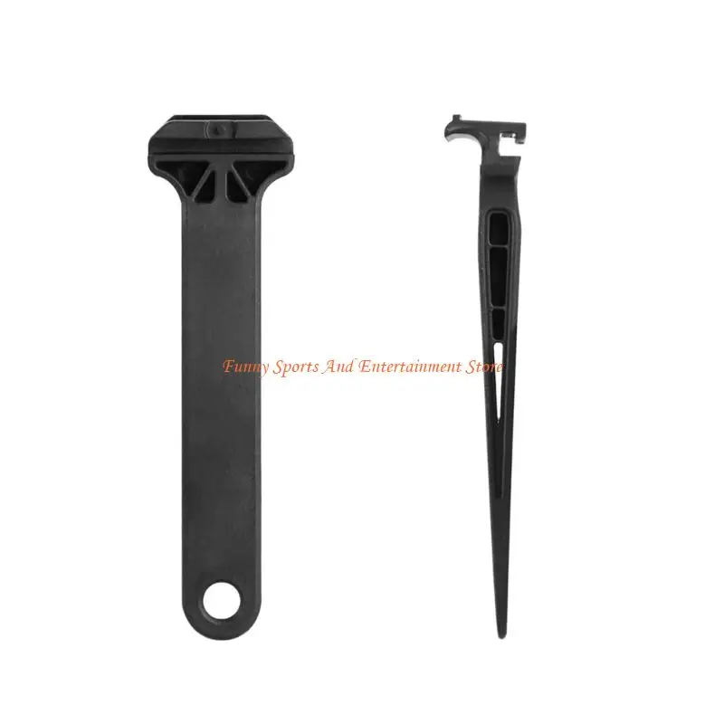 

C4DE Ergonomic Bike Tire Removal Tool And Pry Bar Nonslip Plastic Handle For Secure Travel Friendly Bike Maintenance Tool