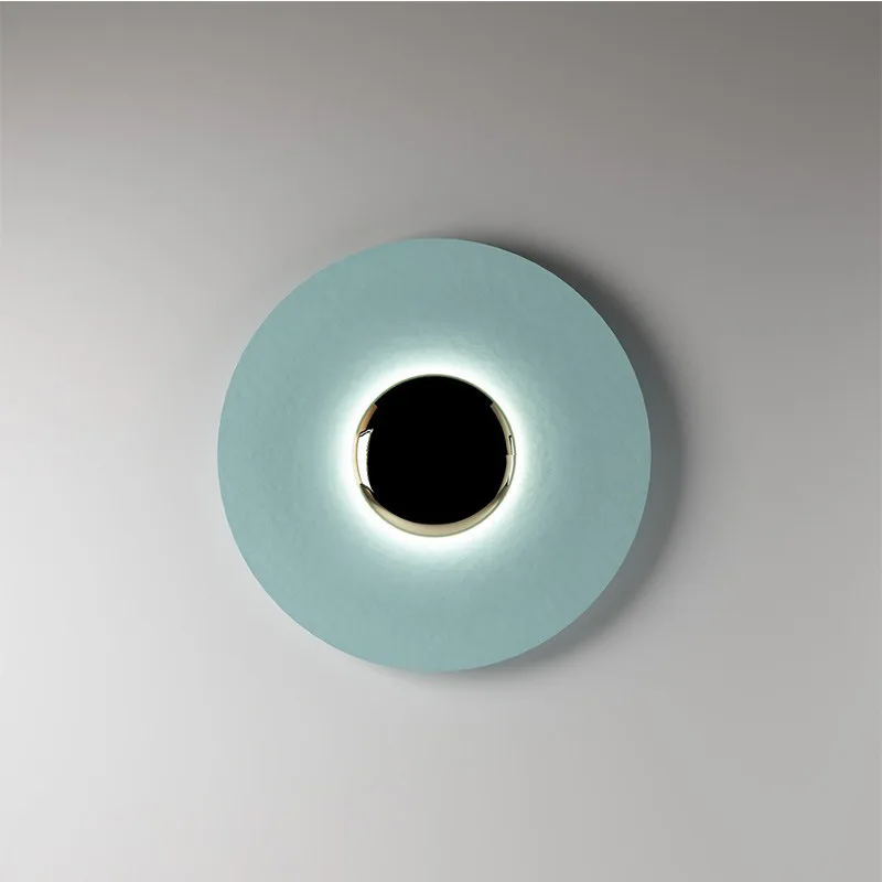 Iron 220V Wall Lamp Modern Minimalism Wall Light Living Room Study Bedroom Bedside Lighting Lamps